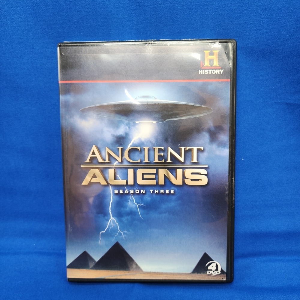 Ancient Aliens Season 3 DVD History Channel Documentary 4-Disc Set 2011 A&E